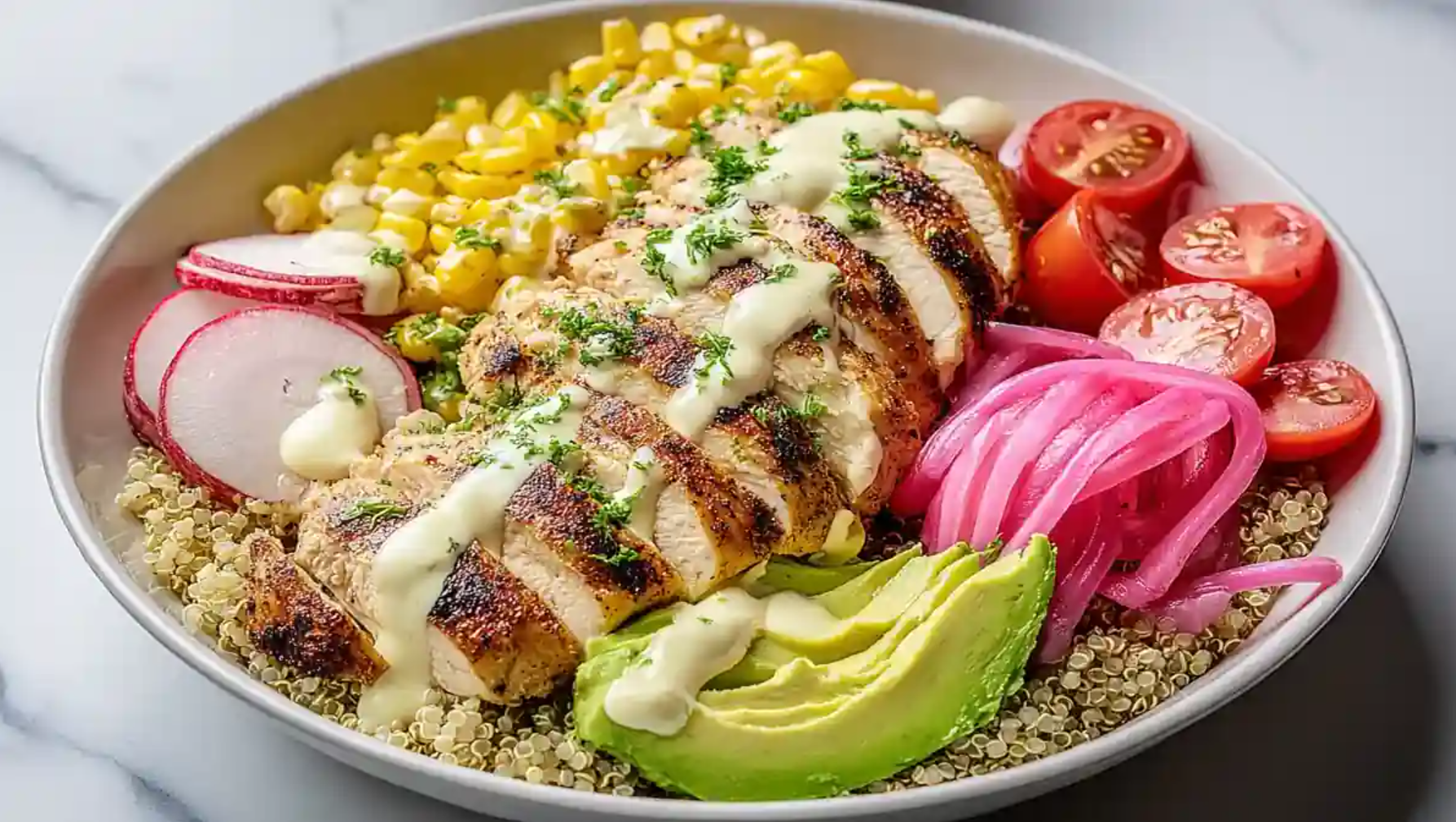 Grilled Chicken Power Bowl